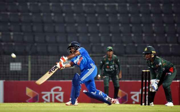 Radha and Hemalatha seal India's victory in rain-hit game against Bangladesh