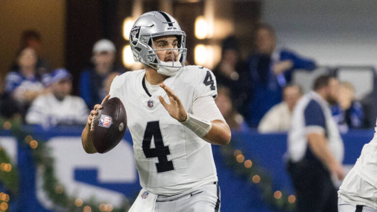 Raiders’ Aidan O’Connell Issues Inspirational Quote About Future