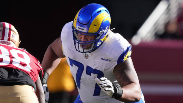 Rams lock down top free agent for 2024 as left tackle signs RFA tender
