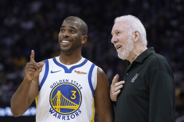 Report: Spurs could be suitors for Chris Paul if he parts ways with Warriors