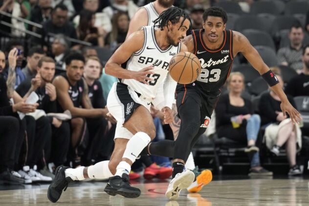 San Antonio vs. Detroit, Final Score: Spurs end season with blowout win over Pistons, 123-95