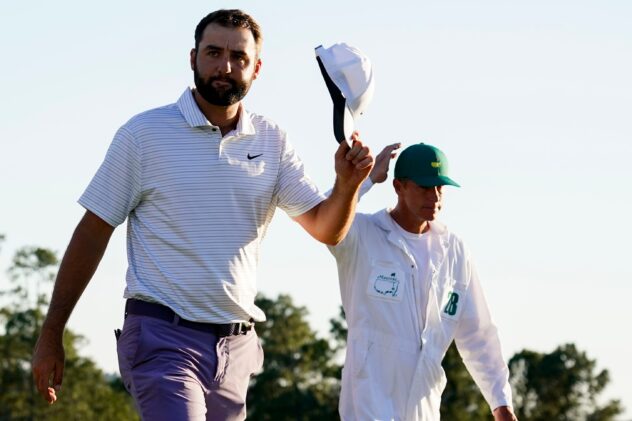 Scottie Scheffler holds lead after Masters moving day but leaderboard is packed with star power