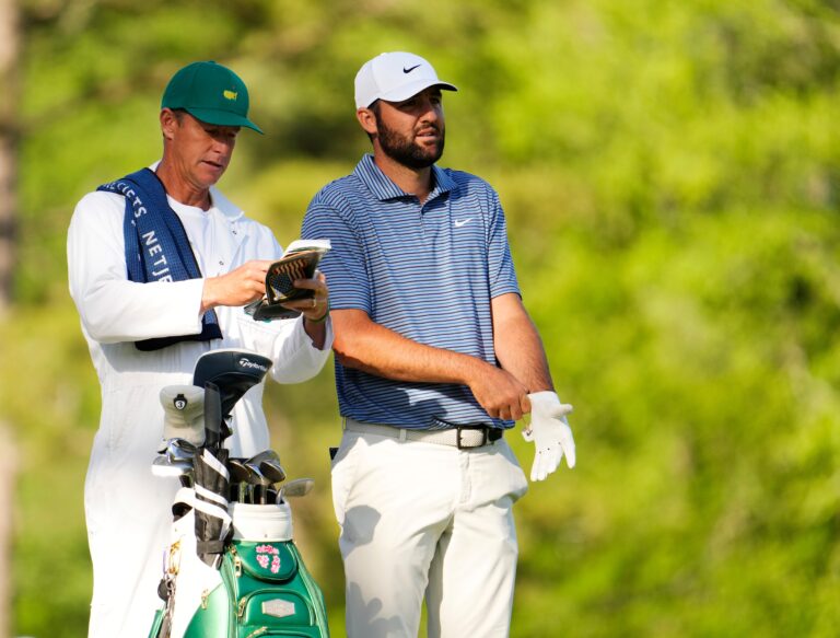Scottie Scheffler leads Masters after 36 holes but he's got company in Bryson DeChambeau, Max Homa
