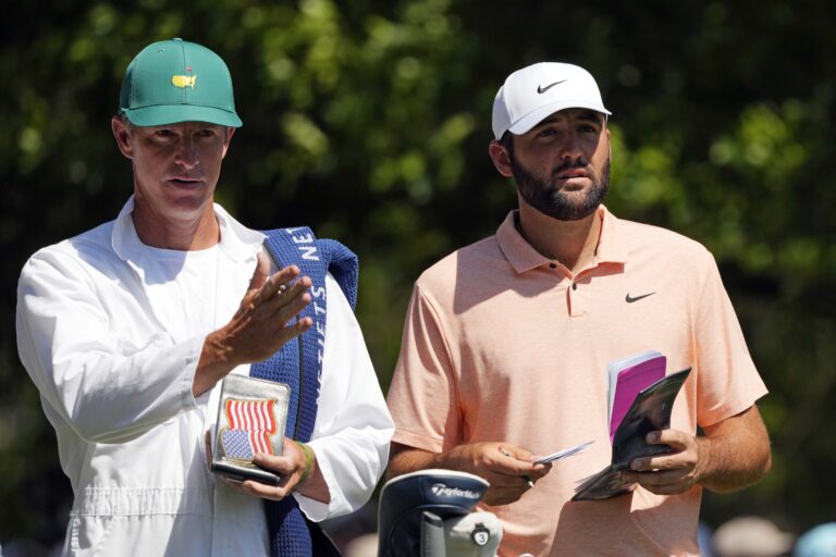 Scottie Scheffler's Masters caddie Ted Scott joins Augusta National lore with fourth win