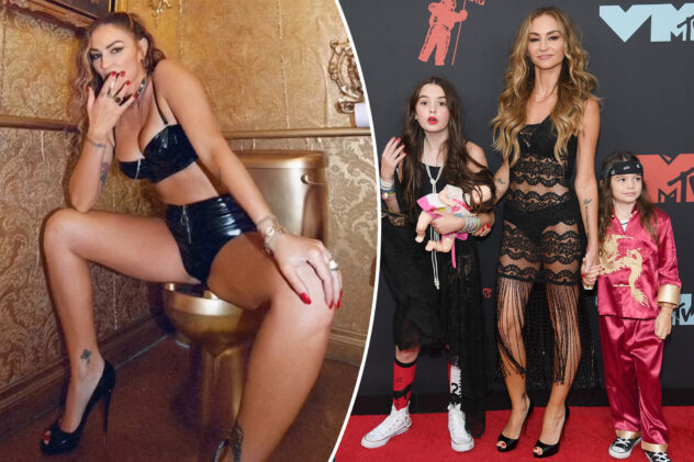 ‘Sopranos’ star Drea de Matteo told son he wouldn’t have nice ‘s – – t’ if she didn’t ‘show my ass’ on OnlyFans