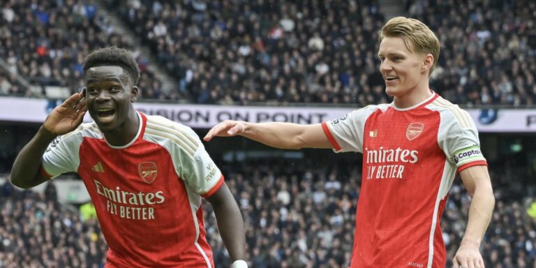 Spurs 2-3 Arsenal: Saka and Havertz shine in chaotic derby win