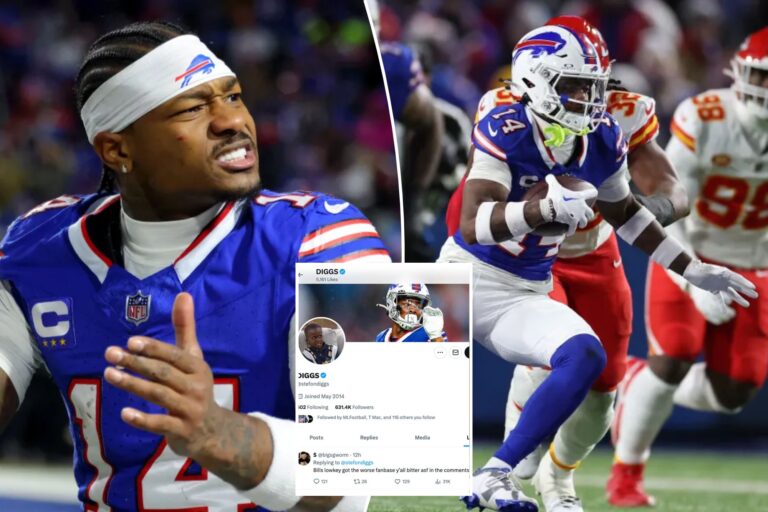 Stefon Diggs’ Bills divorce gets uglier with social media clash