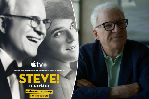 Steve Martin shares how he found happiness after being ‘anxiety riddled in my 30s’