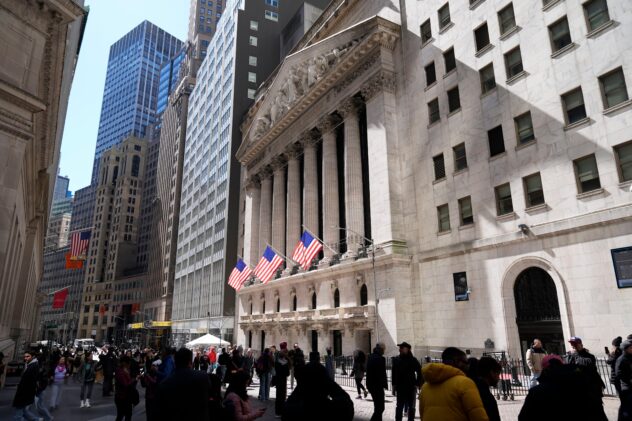 Stock market today: Wall Street gains ground following surprisingly strong US jobs report