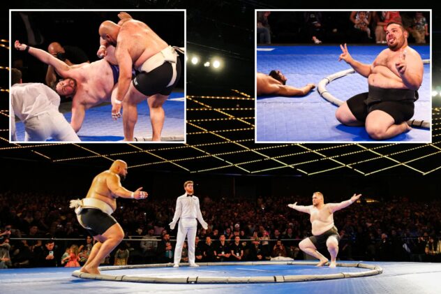Sumo wrestling world championship shakes up MSG — PHOTOS