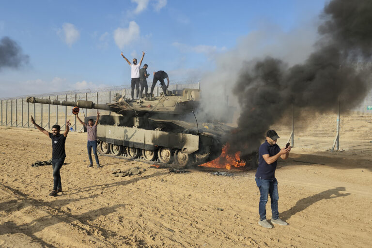 The media is propagating evil lies about the situation in the Mideast