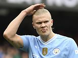 THE SHARPE END: Erling Haaland banished the 'League Two player' jibes with his all-action display against Luton... and Man City striker has emulated the goalscoring feats of Andrew Cole and Ruud van Nistelrooy