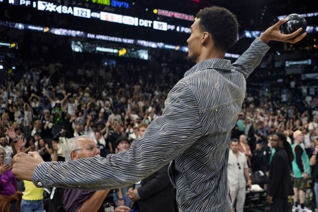 The very best of the Spurs’ season finale win against the Pistons