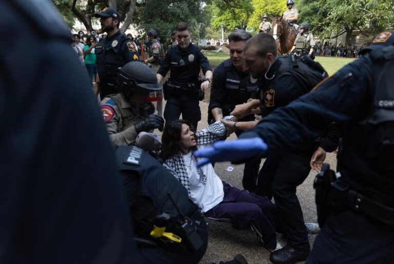 Travis County rejects all criminal trespass charges against 57 people arrested at UT-Austin protest