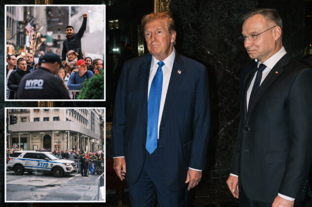 Trump meets with Polish president in NYC, touts ‘very good and personal relationship’ with the US ally
