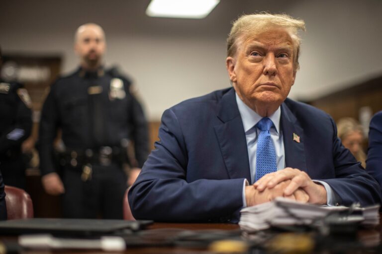 Trump's lawyers try to discredit testimony of prosecution's first witness in hush money trial
