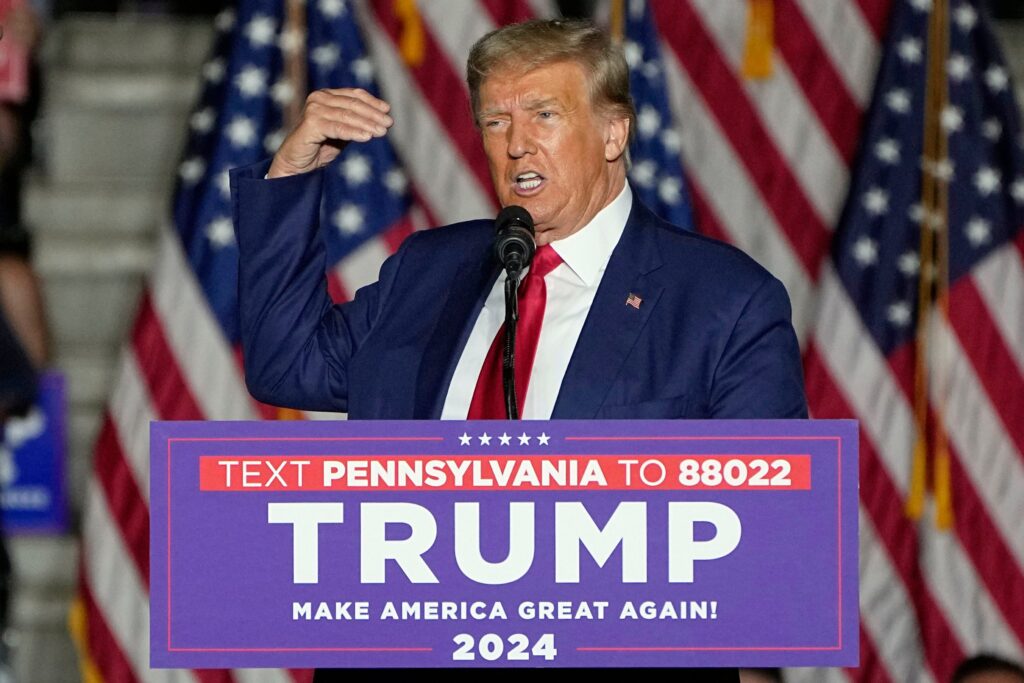 Trump’s rally on Biden's home turf in Pennsylvania will be the last one before his hush money trial