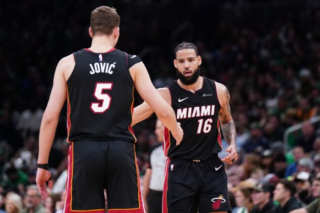 Underdog Heat use strong second half to win Game 2 111-101, tie series with Celtics