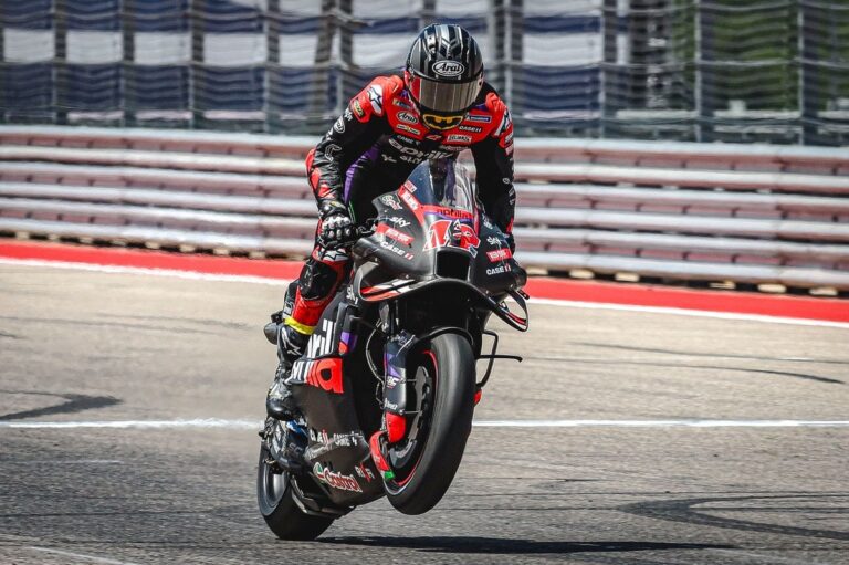 Vinales clutch issue had Aprilia “worried” ahead of Americas MotoGP fightback