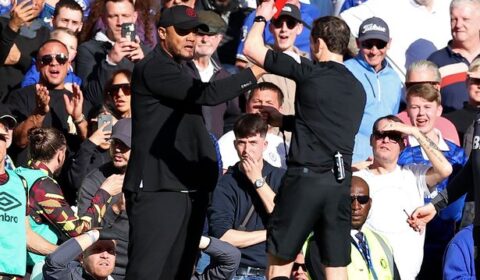 Vincent Kompany's X-rated barrage at referee during Chelsea bust-up revealed