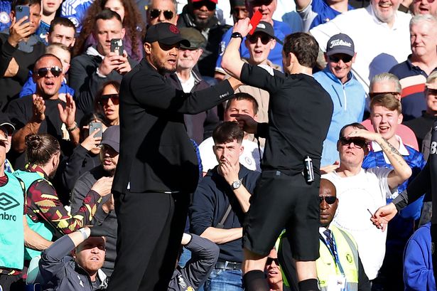 Vincent Kompany's X-rated barrage at referee during Chelsea bust-up revealed