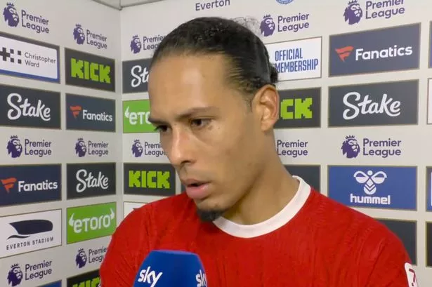 Virgil van Dijk asks damning question of Liverpool teammates after Everton loss