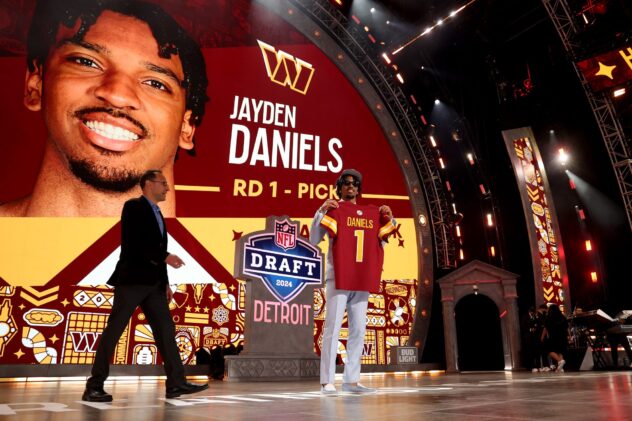 Where 2024 NFL Offensive Rookie of the Year odds stand after Day 1 of NFL Draft