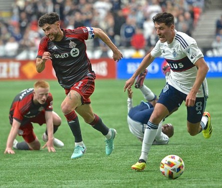 Whitecaps Go Top of the West after Thrashing Toronto