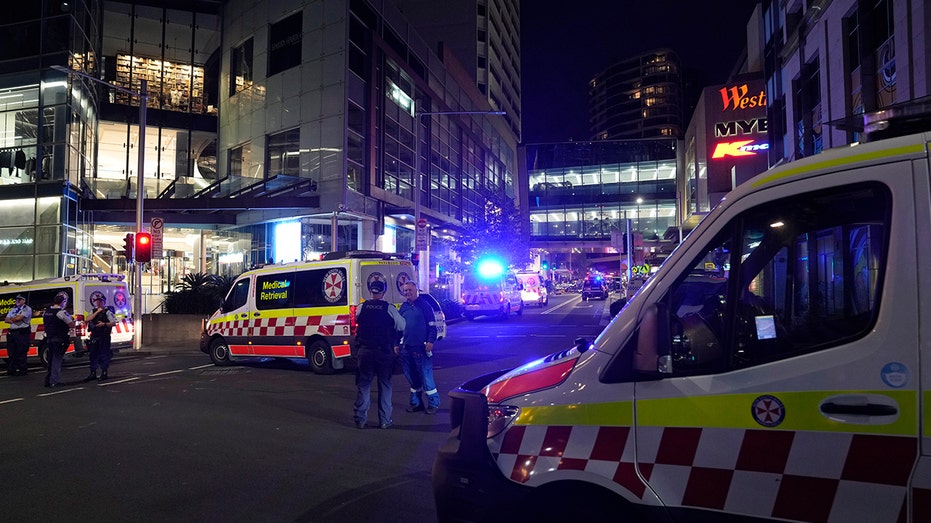 Witnesses describe 'enormous courage' of hero cop who stopped Australia stabbing spree