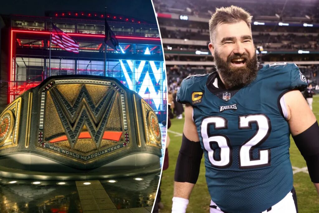 WWE in contact with Jason Kelce ahead of WrestleMania 40 in Philadelphia