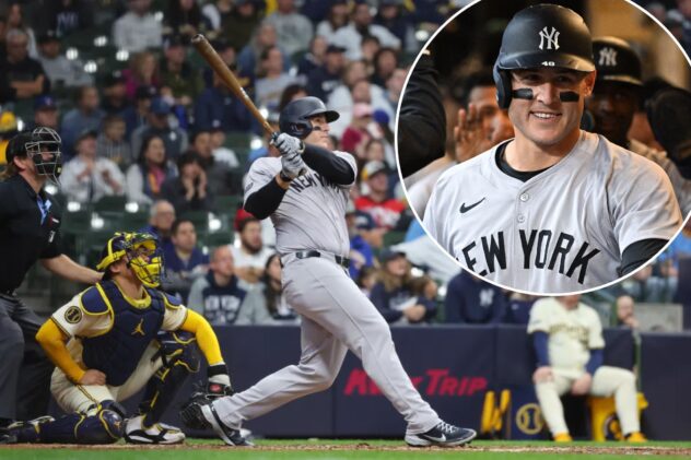 Yankees’ Anthony Rizzo hits 300th career homer amid red-hot stretch