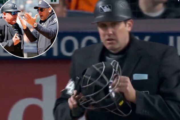 Yankees broadcasters throw serious shade at umpires one day after Aaron Boone ejection