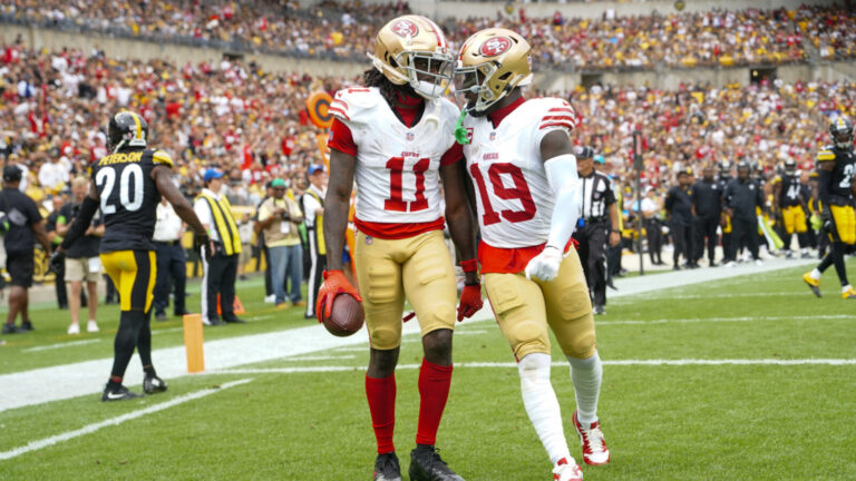 49ers GM John Lynch sends clear message to any team still pondering trade for Brandon Aiyuk or Deebo Samuel