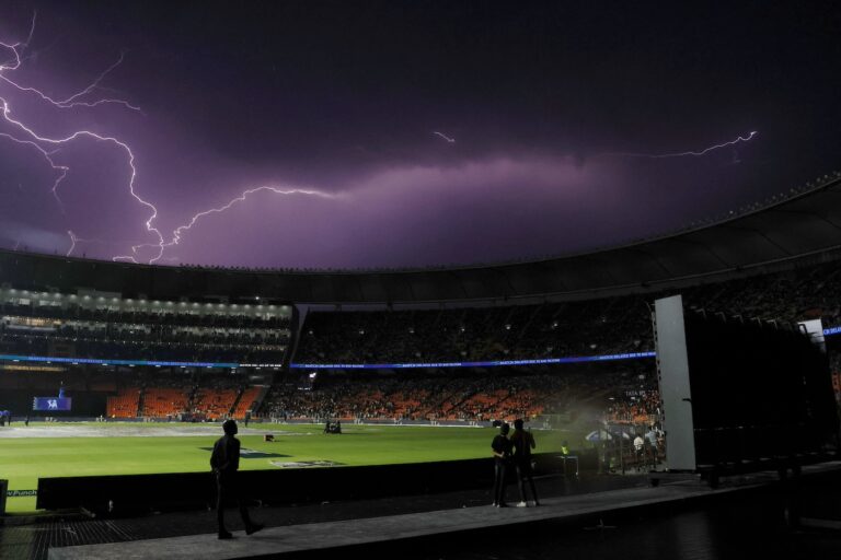 Ahmedabad washout ensures top-two spot for KKR