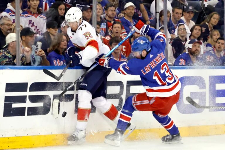 Alexis Lafreniere, second line step up again in all facets of Game 2