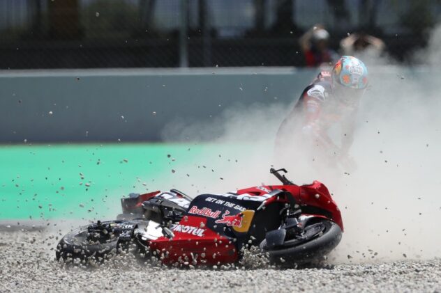 “Angry” Acosta says Barcelona MotoGP podium "put in the bin" by bike issue