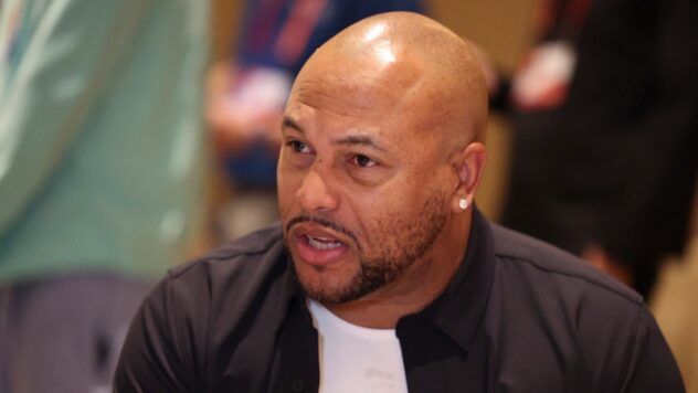 Antonio Pierce deflects question on draft coin flip: ‘Only talk about Raiders’