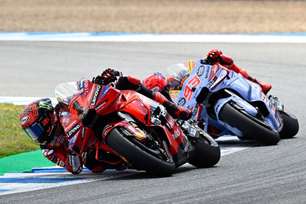 Bagnaia: Claims I don't want Marquez as 2025 MotoGP team-mate are "bull***t"