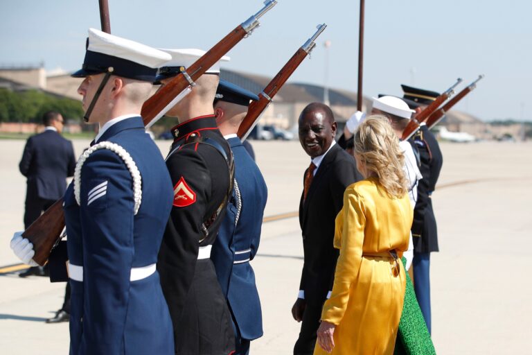 Biden is honoring Kenya with state visit as the East African nation prepares to send police to Haiti