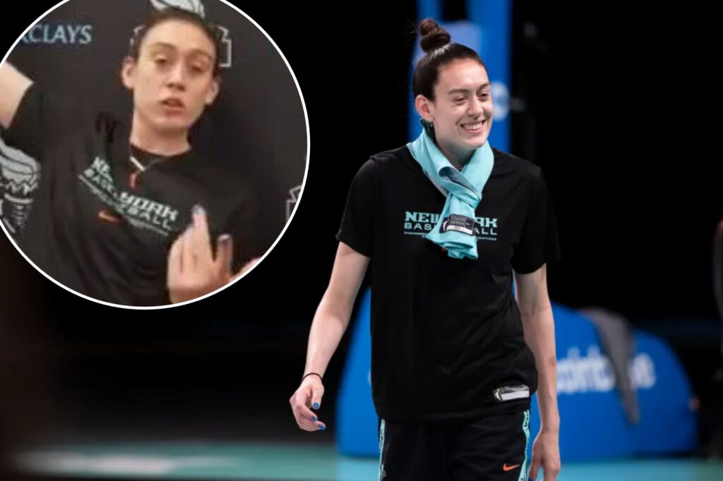 Breanna Stewart has hilarious response to WNBA charter news after high-fiving fellow Liberty star