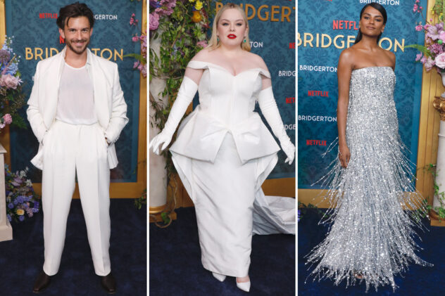 “Bridgerton” Season 3 Premiere: Nicola Coughlan, Jonathan Bailey, Jonathan van Ness, more