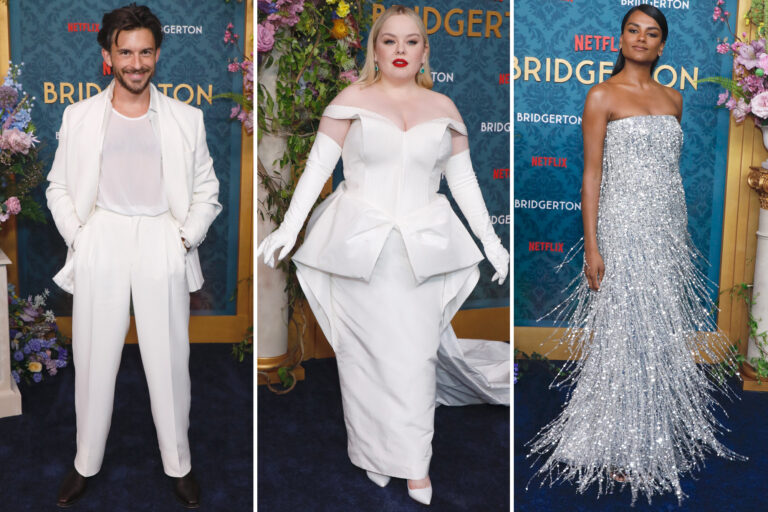 “Bridgerton” Season 3 Premiere: Nicola Coughlan, Jonathan Bailey, Jonathan van Ness, more