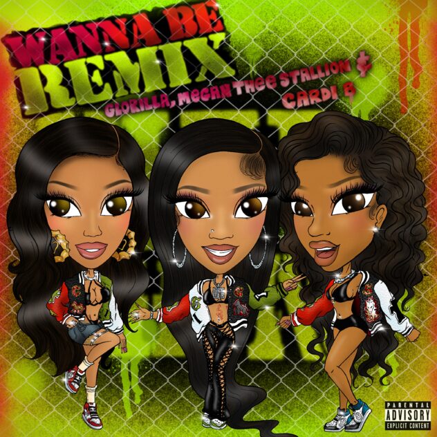 Cardi B Joins Glorilla and Megan Thee Stallion for New “Wanna Be (Remix)”: Listen