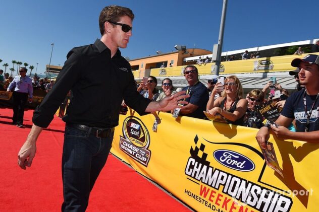 Carl Edwards 'shocked' by election to NASCAR Hall of Fame