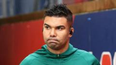 Casemiro left out of Brazil squad for Copa America