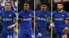 Chelsea quartet could leave for suitable offers