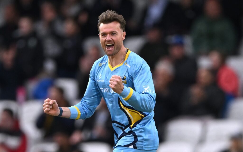 Dan Moriaty spins out Worcestershire for 101