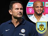 Frank Lampard 'emerges as a SHOCK contender to succeed Vincent Kompany at Burnley' after the Belgian completed his move to Bayern Munich