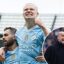Free-scoring Man City look in the mood in the Premier League title run-in after breaking a 103-year record following Wolves drubbing... Arsenal will depend on them slipping up in two away games