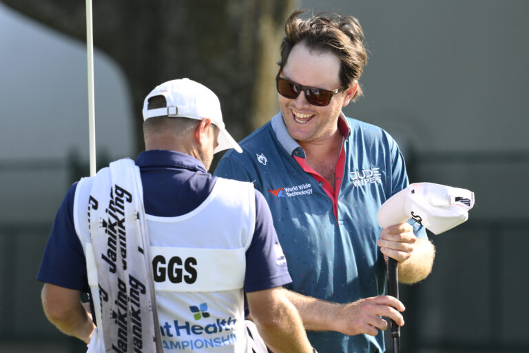 Harry Higgs holes out for eagle on 18 to force playoff, wins on first extra hole on Korn Ferry Tour